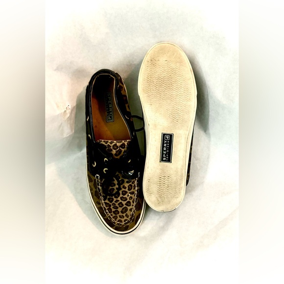 Sperry Top=Slider Leopard Shoes - Picture 15 of 16